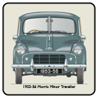 Morris Minor Traveller Series II 1953-56 Coaster 3